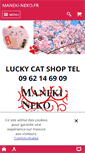 Mobile Screenshot of maneki-neko.fr